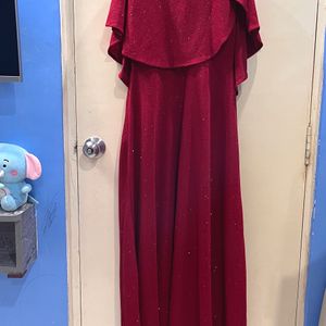 New Without Tag Maroon Long Gown