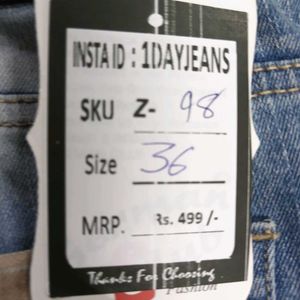 Z-98 Size 36 Slim Women Denim Jeans