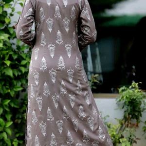 Mauve Colour Kurti