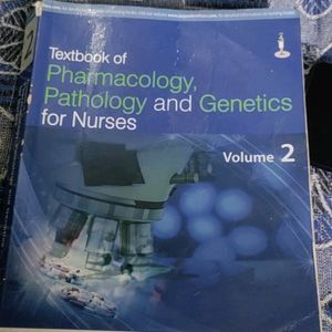 2books Pharmacology + pathology And Genetics Book