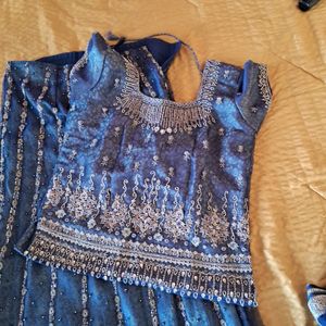 Party Wear Ghagra Kurti Dupatta