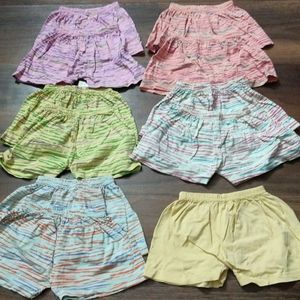 Soft Cotton Shorts Pack Of 11 For 3-6 Months Old