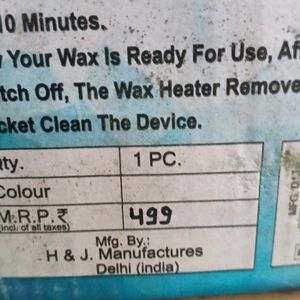 Electric Wax Heater