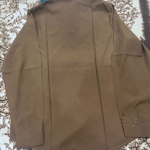 coffee brown color shirt