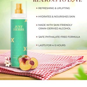 Just Herbs Body Mist Spray for Men and Women With