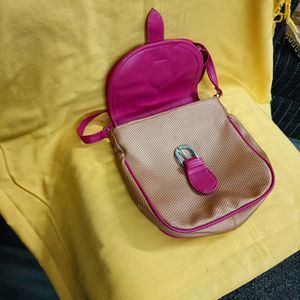 Stylish Women's Sling Bag (Pink)