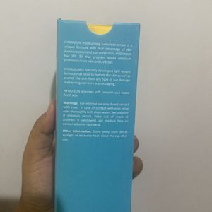 Newly Packed Sunscreen Cream