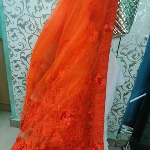 Party Wear Net Saree