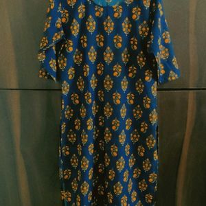 Navy Blue Kurti For Women 🔵