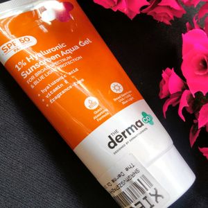 The Derma Co. 1% Hyaluronic Sunscreen Aqua Gel