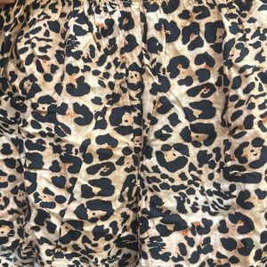 Leopard Print Nightsuit Set