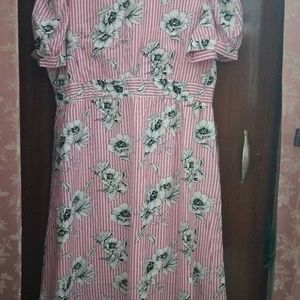 Floral Dress XXL Size