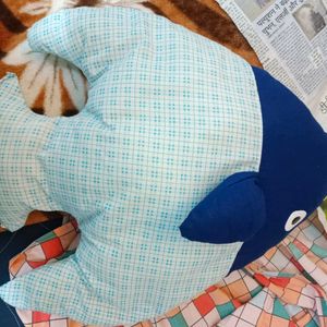 Fish Shaped Baby's Pillow