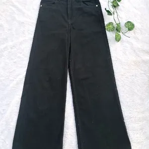 Hnm Wide Twill Trouser / Jeans