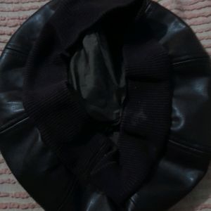 Leather Cap