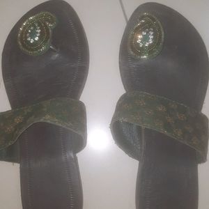 Green N Brown Flats