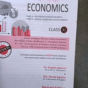 Class 11 Economics Book