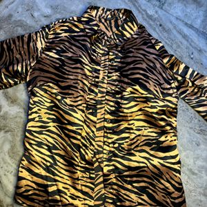 Tiger Print Shirt