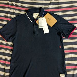 Mr Bowerbird Navy Polo Tshirt New With Tag