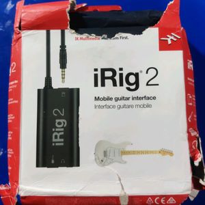 IK Multimedia iRig 2 Guitar Interface for iOS Mac