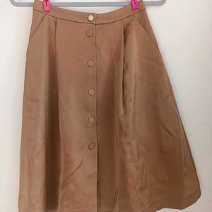 Korean Button Skirt