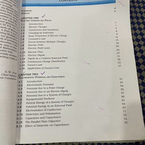 Physics textbook for class 12th