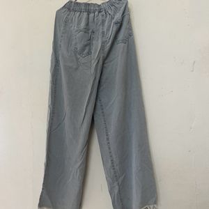 Light Blue Straight Pant