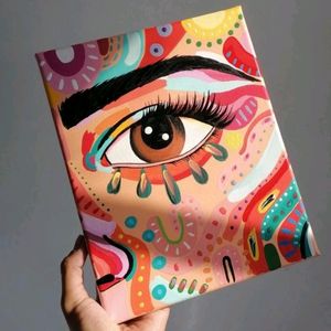 Brown Eye Painting