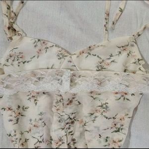 Y2k Pinteresty Floral Coquette Fairycore Dress