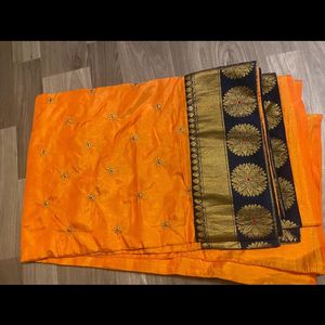 Attractive women saree