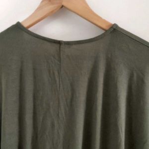 H&M OLIVE GREEN DRESS