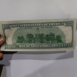 100 Dollar Note Usa