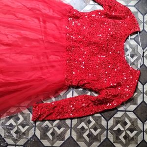 Red Sequence Gown 💗