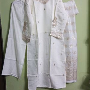 Fixed Price New/Unused Embroidered Kurta Set