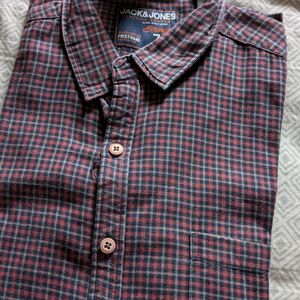 Men Shirt Maroon