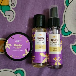 Combo Plum Body Care Range Trail Pack