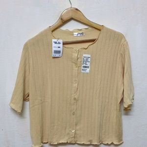 Trendy New Mustard Top For Women