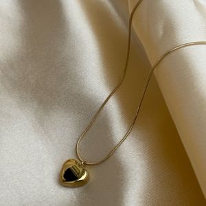 Dainty Heart Necklace Anti-tarnish