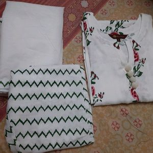 cotton kurti set