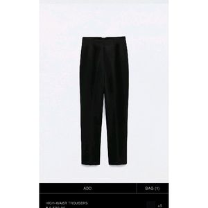 Zara High Waist Pants 🔴 Discount For Today