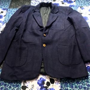 New Condition Navy Blue Winter Coat Size S,M