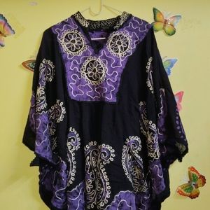 Butterfly Kaftan Dress