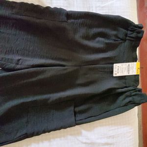 Black Cargo Type Pants