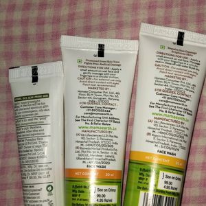 Mamaearth Vitamin C  & Utban Facewash