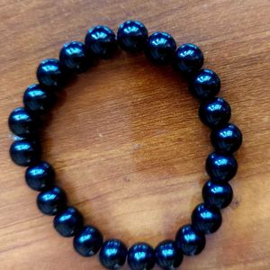 Black Beaded Bracelet