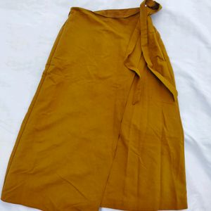 Korean Thrifted Brown Skirt