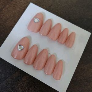 Glam Press On Nails With Glue Tabs