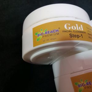 Organic Combo Of 5 Gold Skin Care Kit