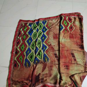 Saree With Blouse Stitched