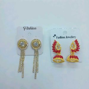 Unused Earring Combo With 10 Piece CourierBag Free